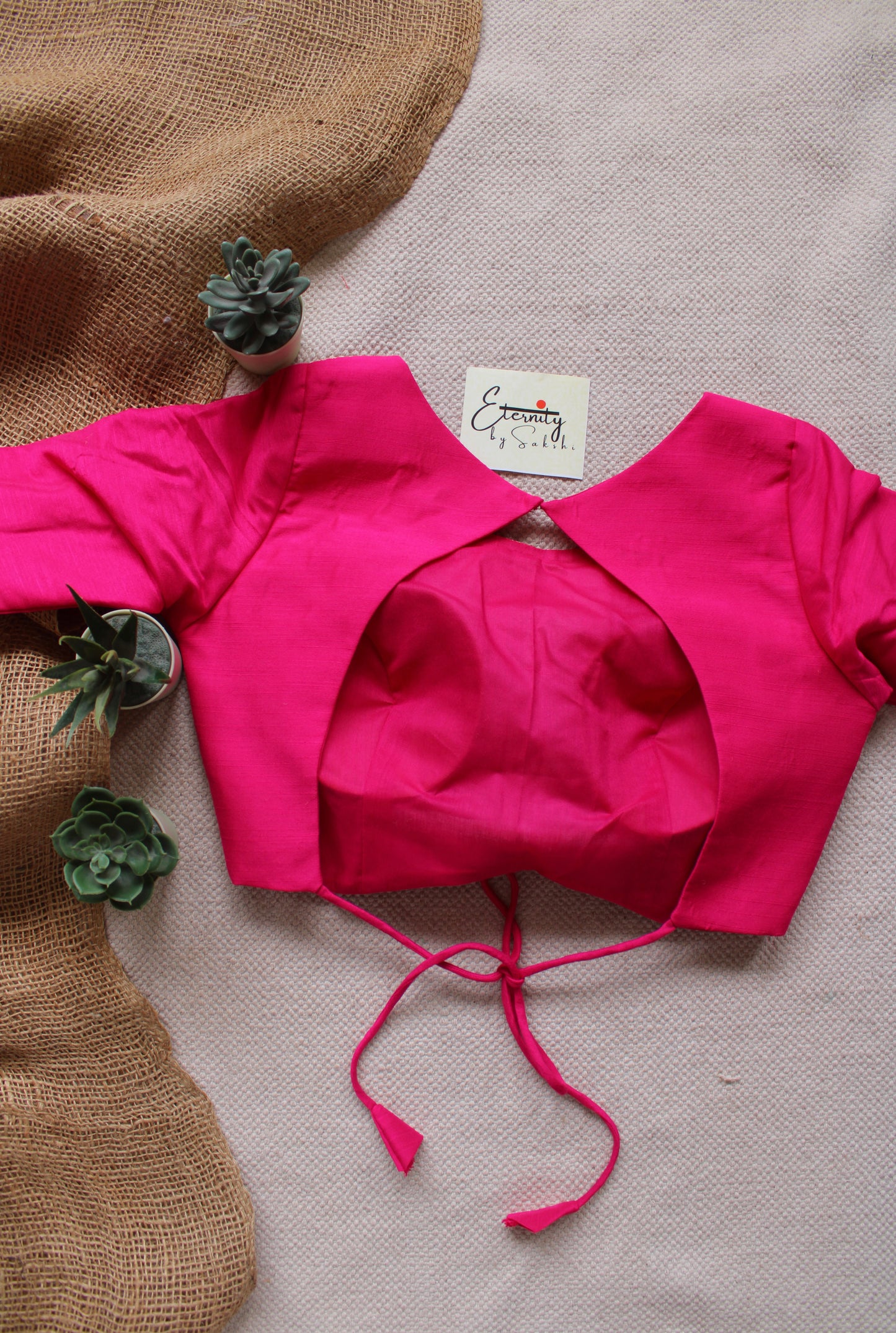 Olive Pink Jodha Blouse
