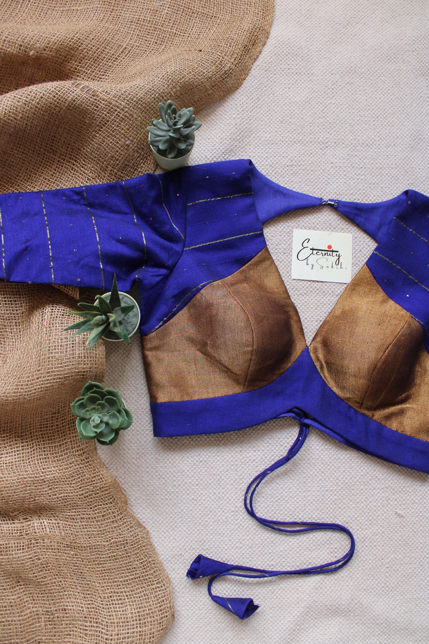 Blue Prasang Blouse