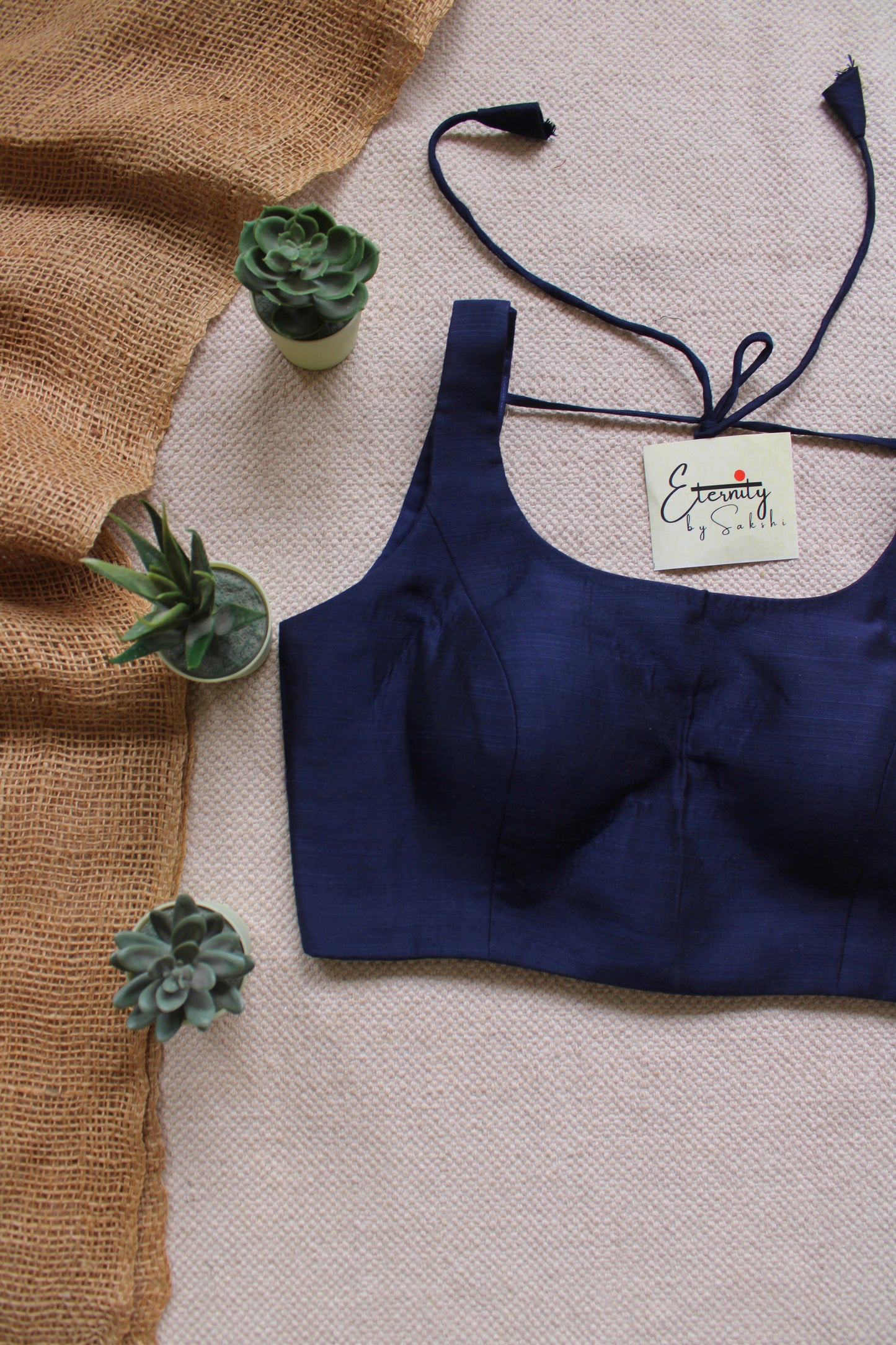 Navy Blue Noorie Blouse