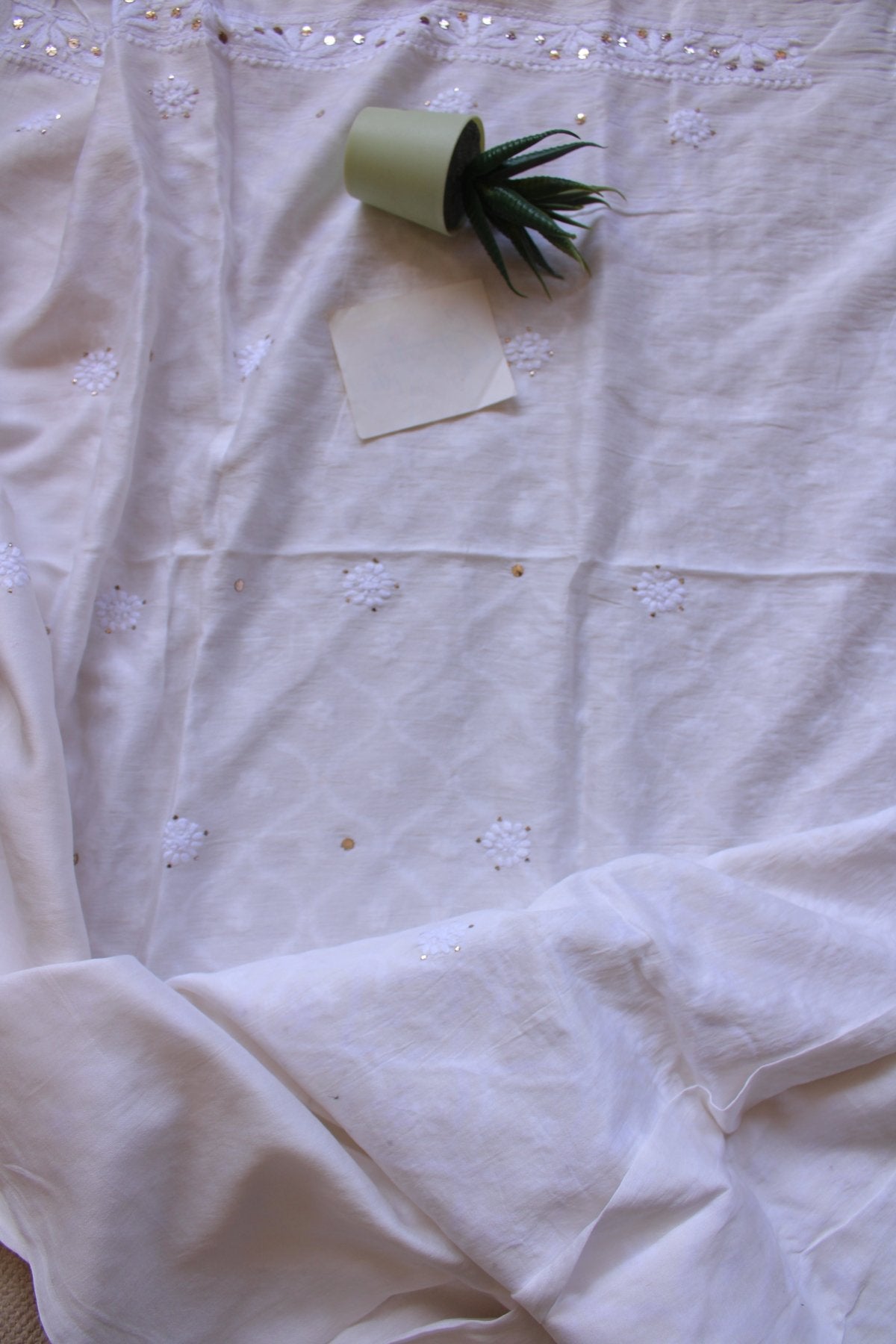 Lucknowi Handcrafted Chanderi Unstitched Mens Kurta Fabric 06 - Eternity by Sakshi
