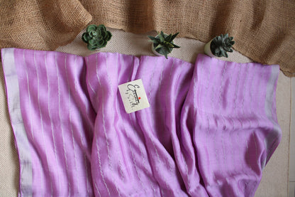 Purple Resham Saree - Eternity by Sakshi