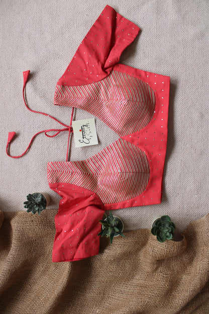 Peach Gulkaari Blouse