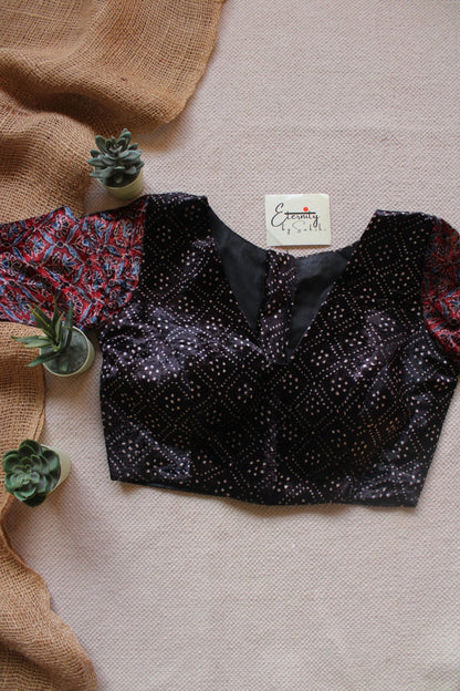 Ruby - Velvet Blouse - Eternity by Sakshi