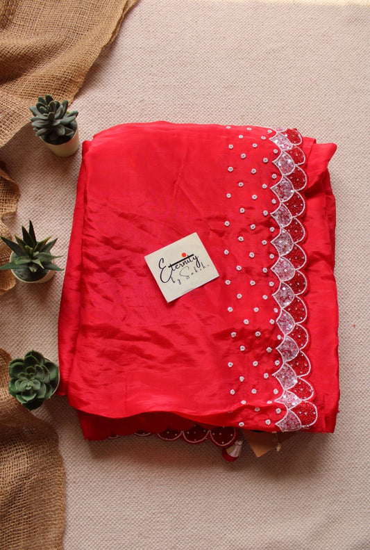 Laal Pari Saree - Eternity by Sakshi