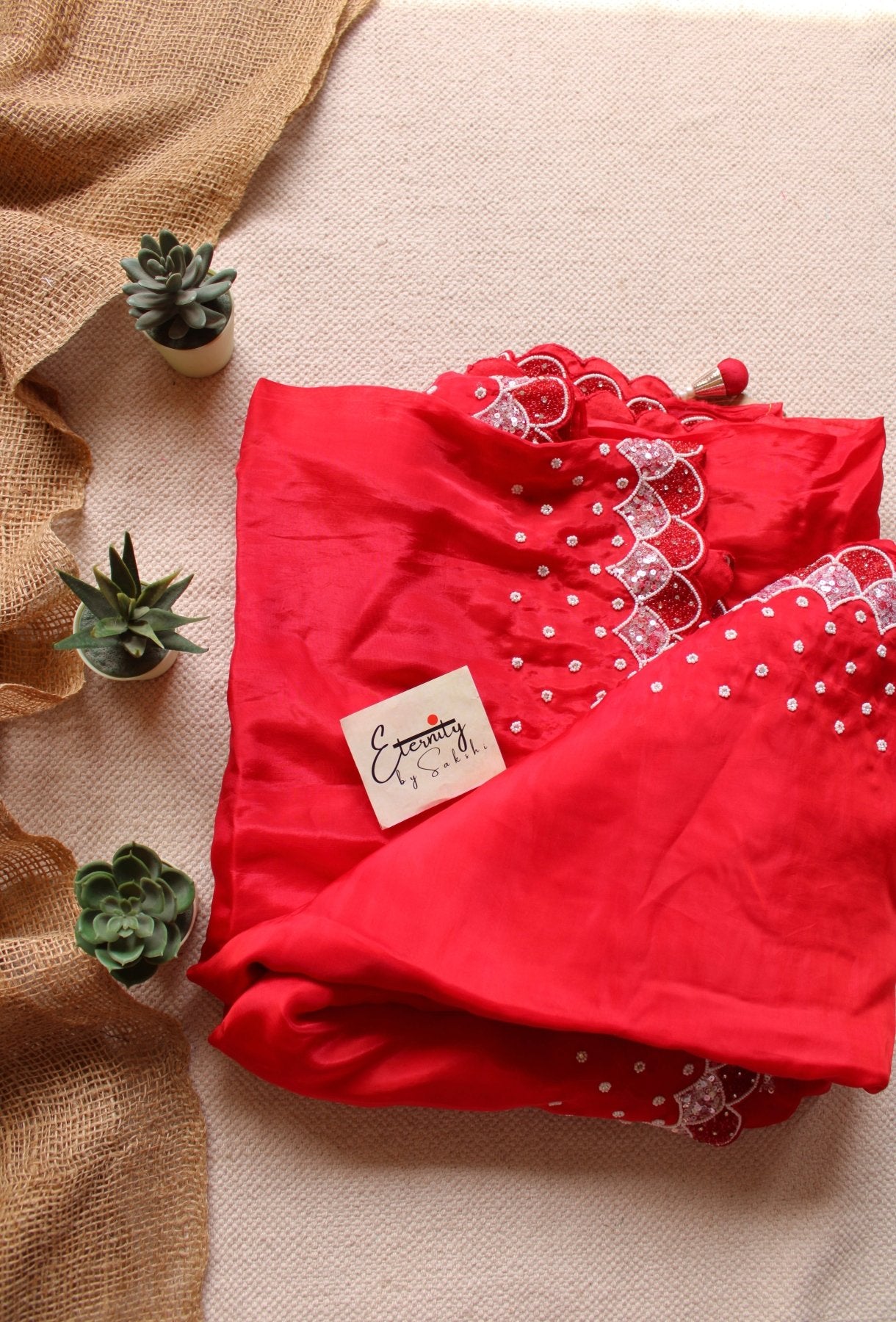 Laal Pari Saree - Eternity by Sakshi