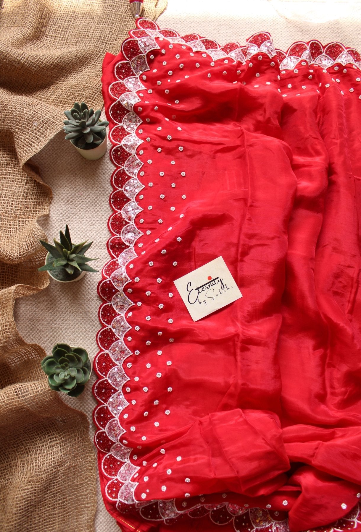 Laal Pari Saree - Eternity by Sakshi