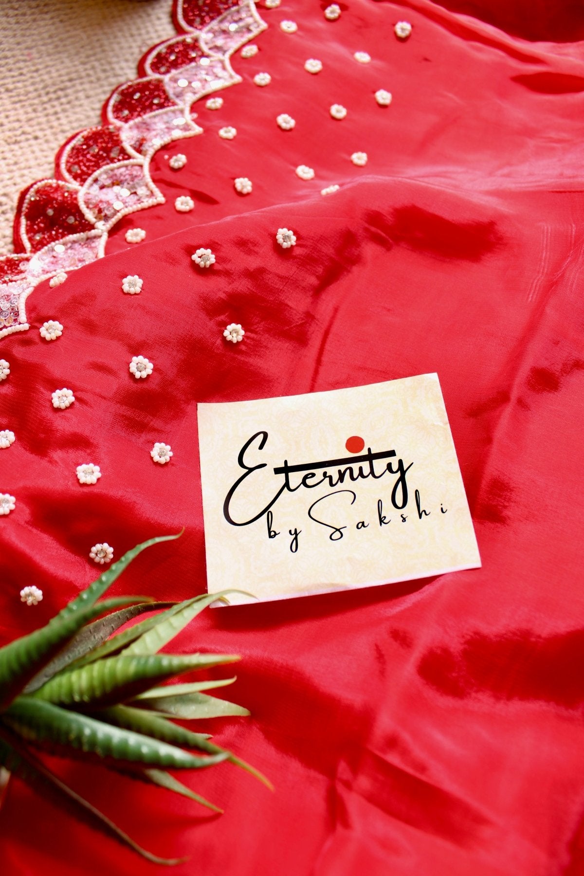 Laal Pari Saree - Eternity by Sakshi