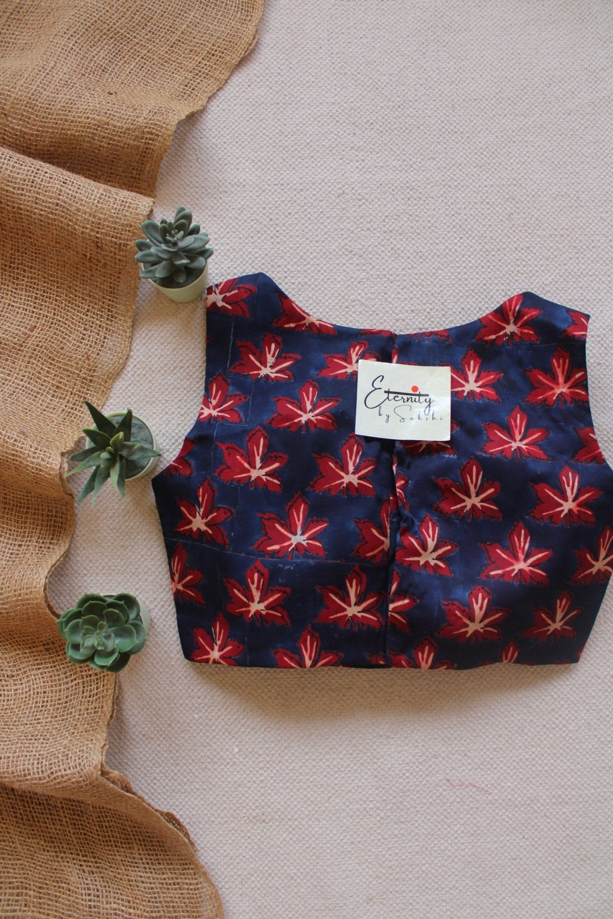 Noorah Silk Blouse - Eternity by Sakshi