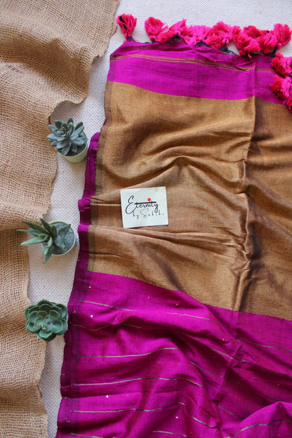 BelaRosa Galaxy Saree + Bela Rose Prasang Blouse Combo