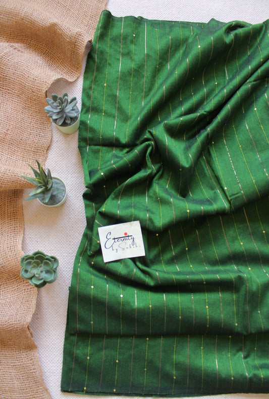 Green Galaxy Saree - Eternity by Sakshi