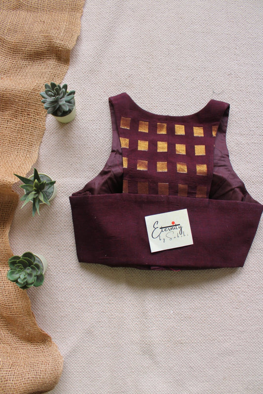 Gulmohar Coco Nooriya Blouse - Eternity by Sakshi