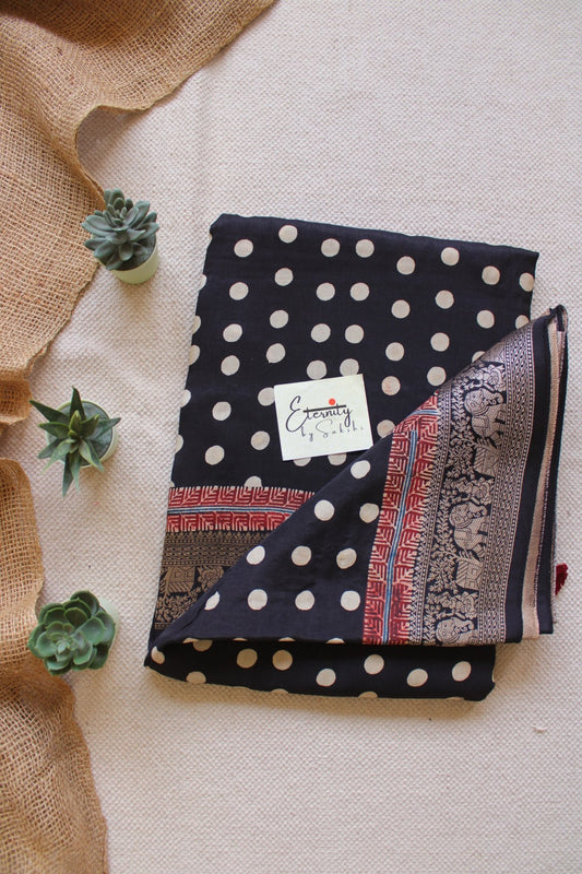 Retro Dola Silk Saree - Eternity by Sakshi