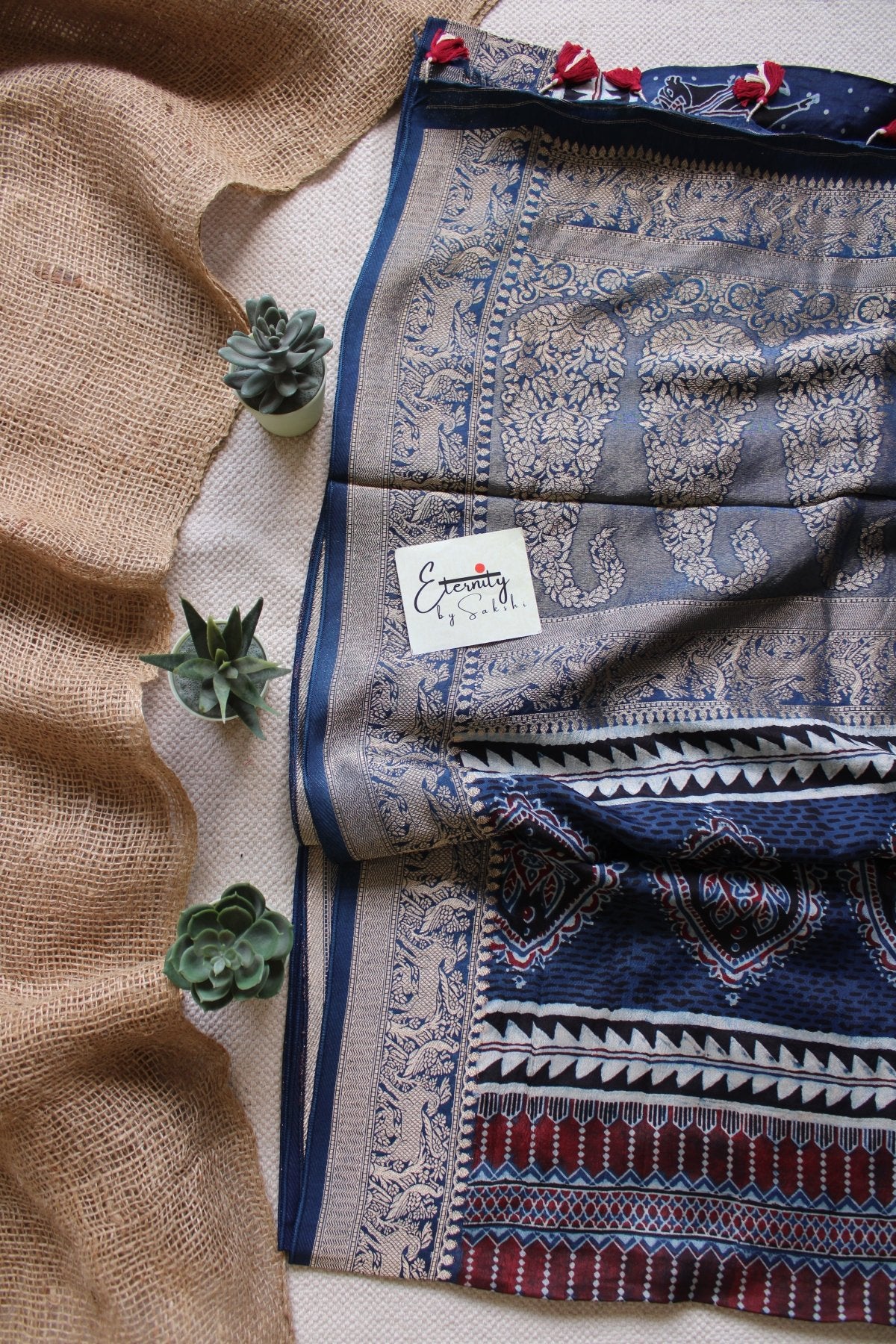 Indrani Dola Silk Saree - Eternity by Sakshi
