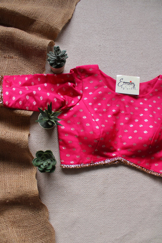 Gulaabi Pari Blouse - Eternity by Sakshi