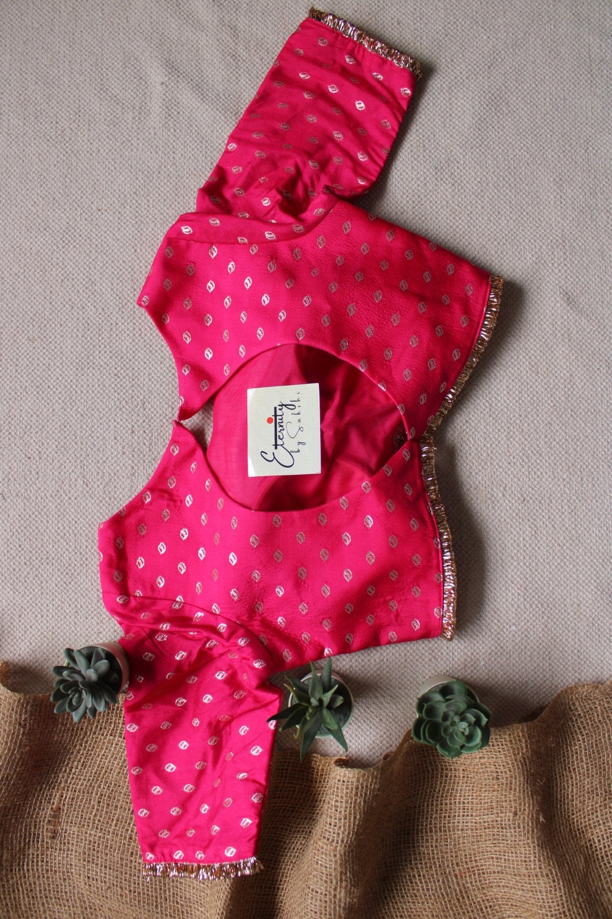Gulaabi Pari Blouse - Eternity by Sakshi