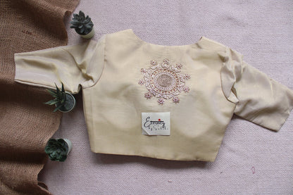 Golden Bloom Blouse - Eternity by Sakshi