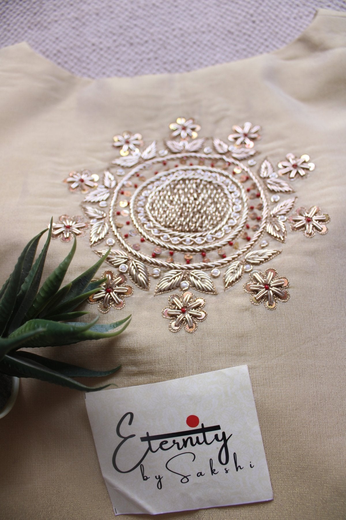 Golden Bloom Blouse - Eternity by Sakshi
