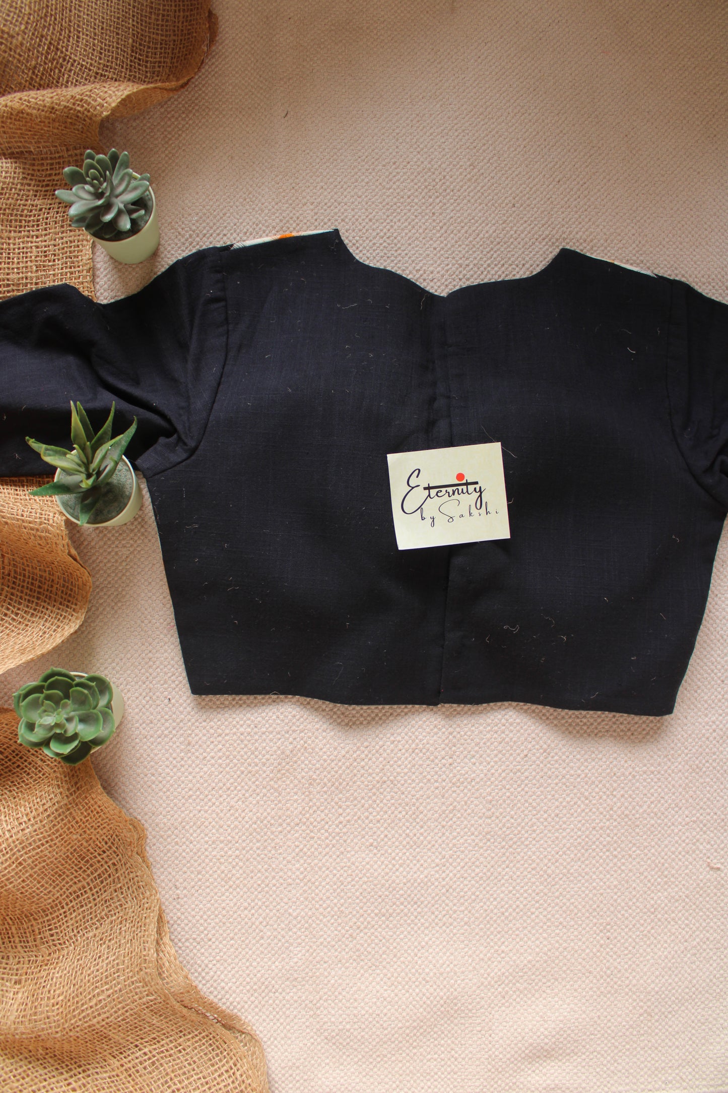 Amber Arrow Patch Office Blouse