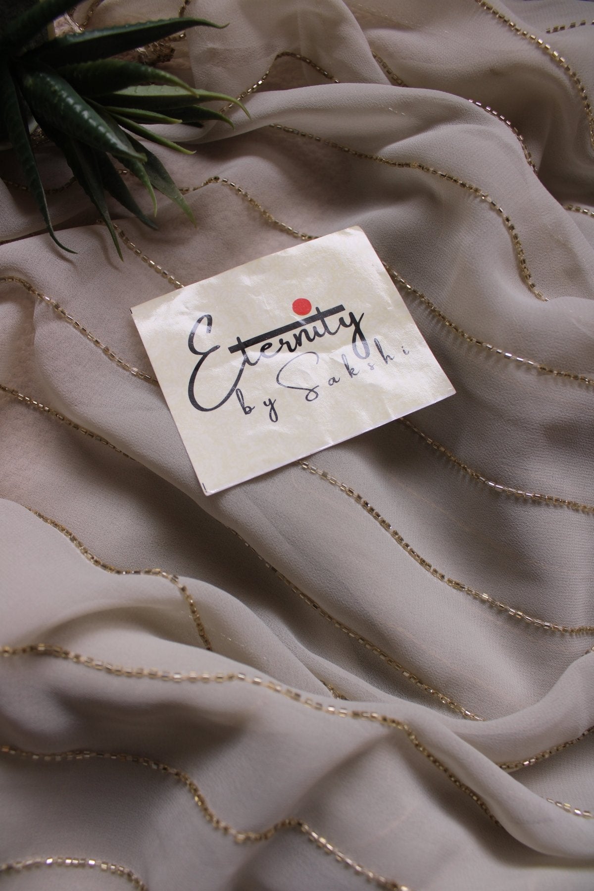 Lavender Handwork Saree - Eternity by Sakshi
