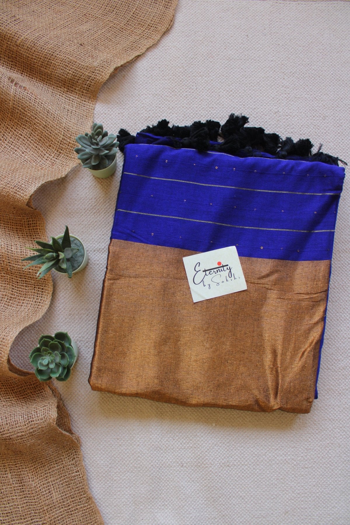 Blue Galaxy Saree - Eternity by Sakshi