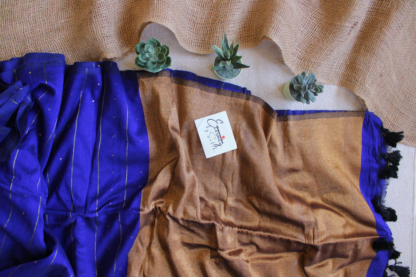 Blue Galaxy Saree - Eternity by Sakshi