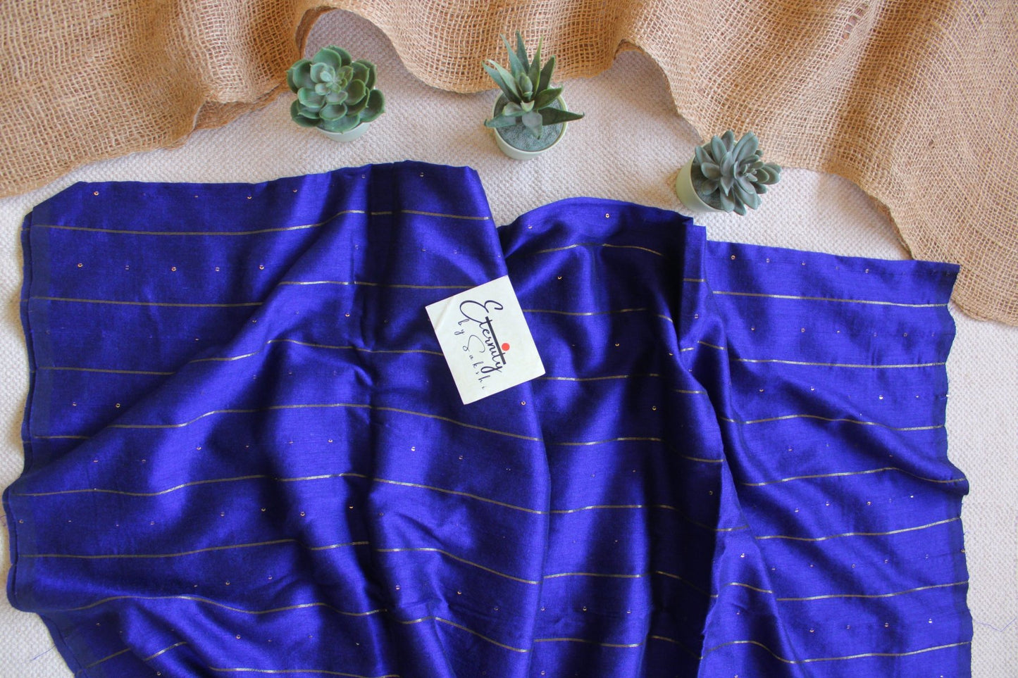 Blue Galaxy Saree - Eternity by Sakshi