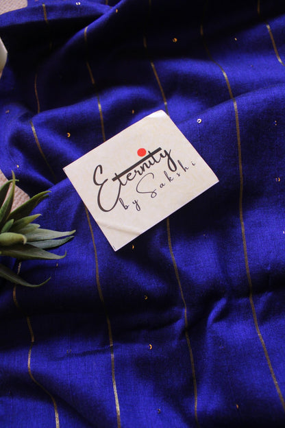 Blue Galaxy Saree - Eternity by Sakshi
