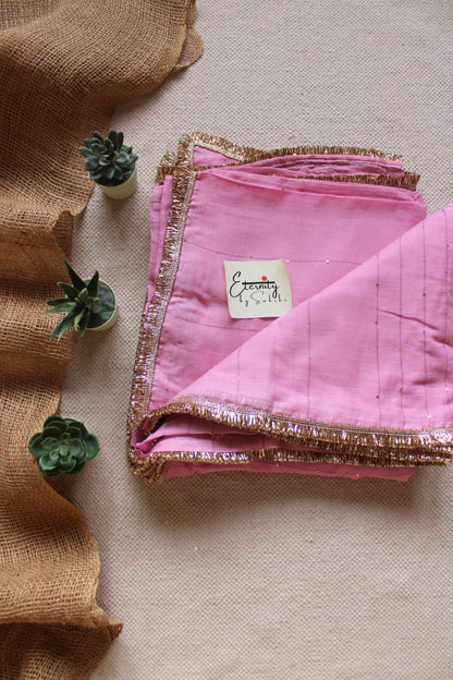 Gulaabi Gulbahar Saree