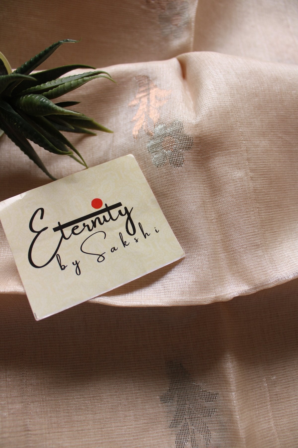 Resham Tussar Silk Saree - Eternity by Sakshi