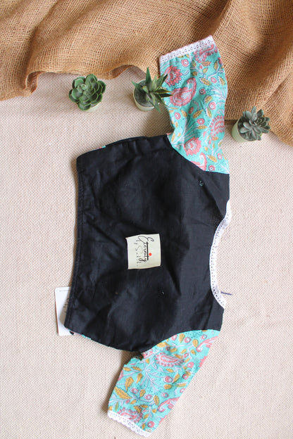 Midnight Bloom Garage Blouse
