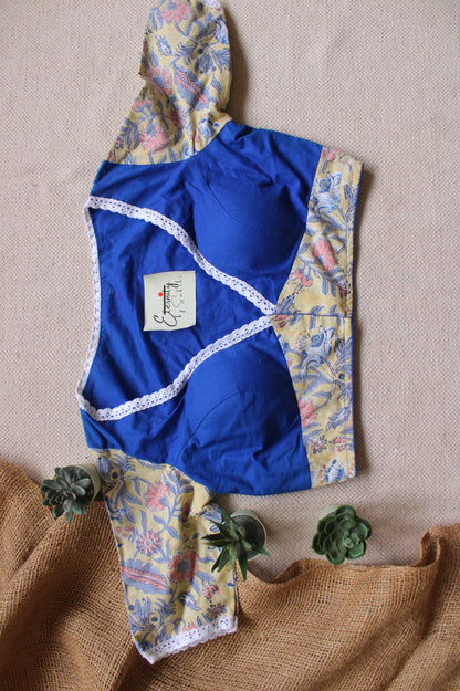 Bluebell Bloom Garage Blouse