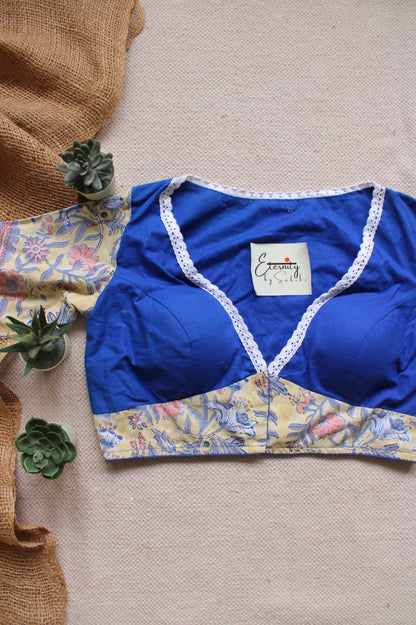 Bluebell Bloom Garage Blouse