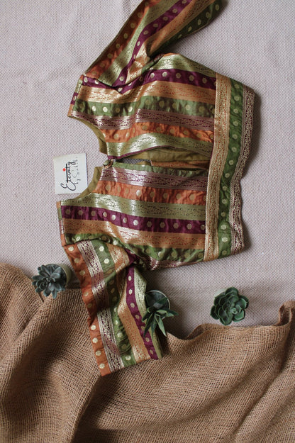 Multicolour Banarasi Brocade Blouse
