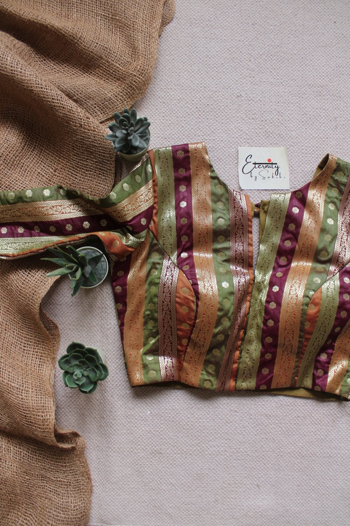 Multicolour Banarasi Brocade Blouse