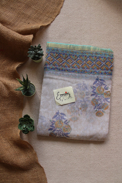 Blue Kota Doriya Saree - Eternity by Sakshi