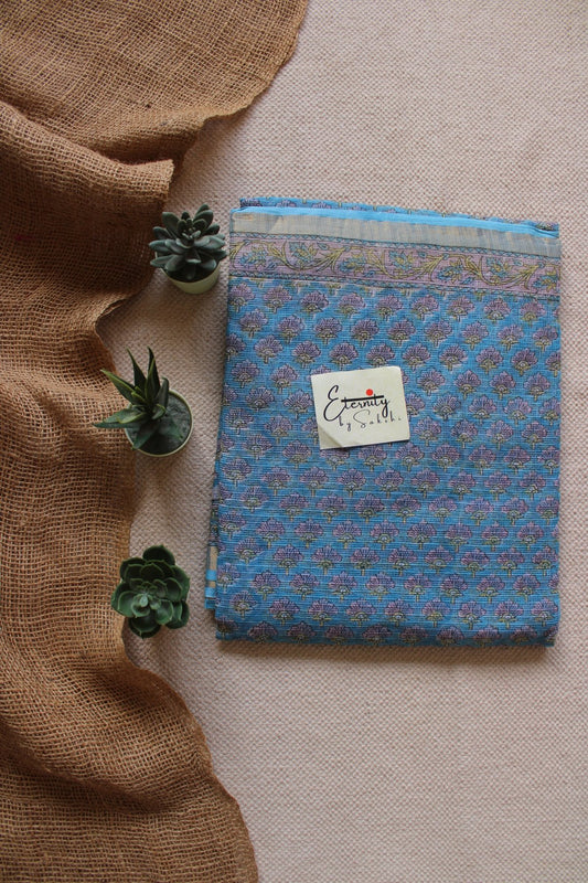 Misty Flora Kota Doriya Saree - Eternity by Sakshi