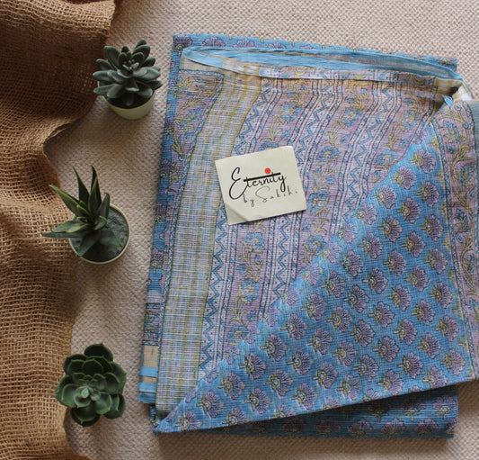 Misty Flora Kota Doriya Saree - Eternity by Sakshi