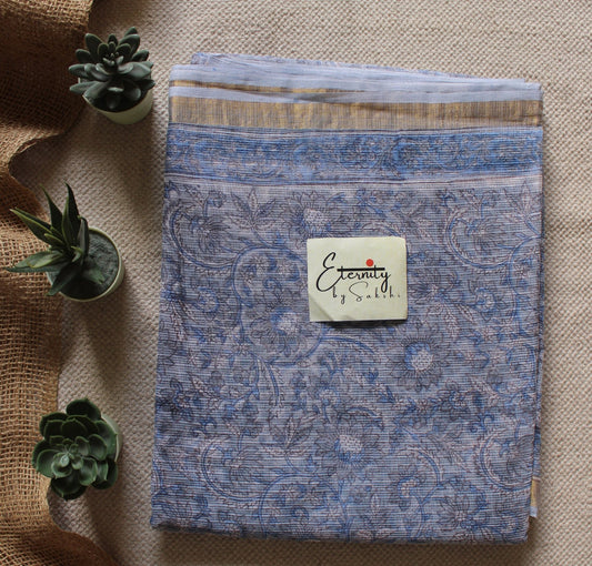 Royal Mist Kota Doriya Saree - Eternity by Sakshi