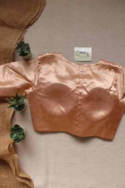 Beige Dhruv Tara Patch Blouse