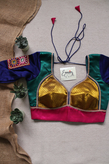 Raas Rani Navratri Patch Blouse