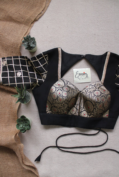Dastoor Banarasi Patch Blouse
