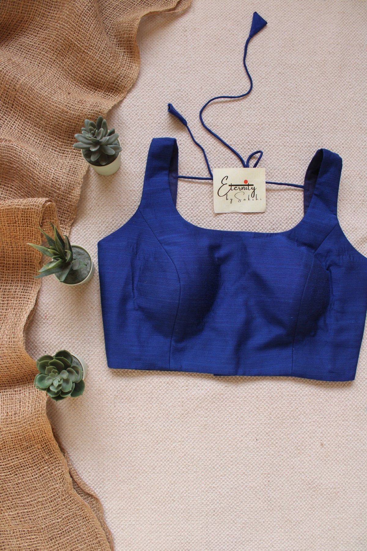 Blue Noorie Blouse - Eternity by Sakshi