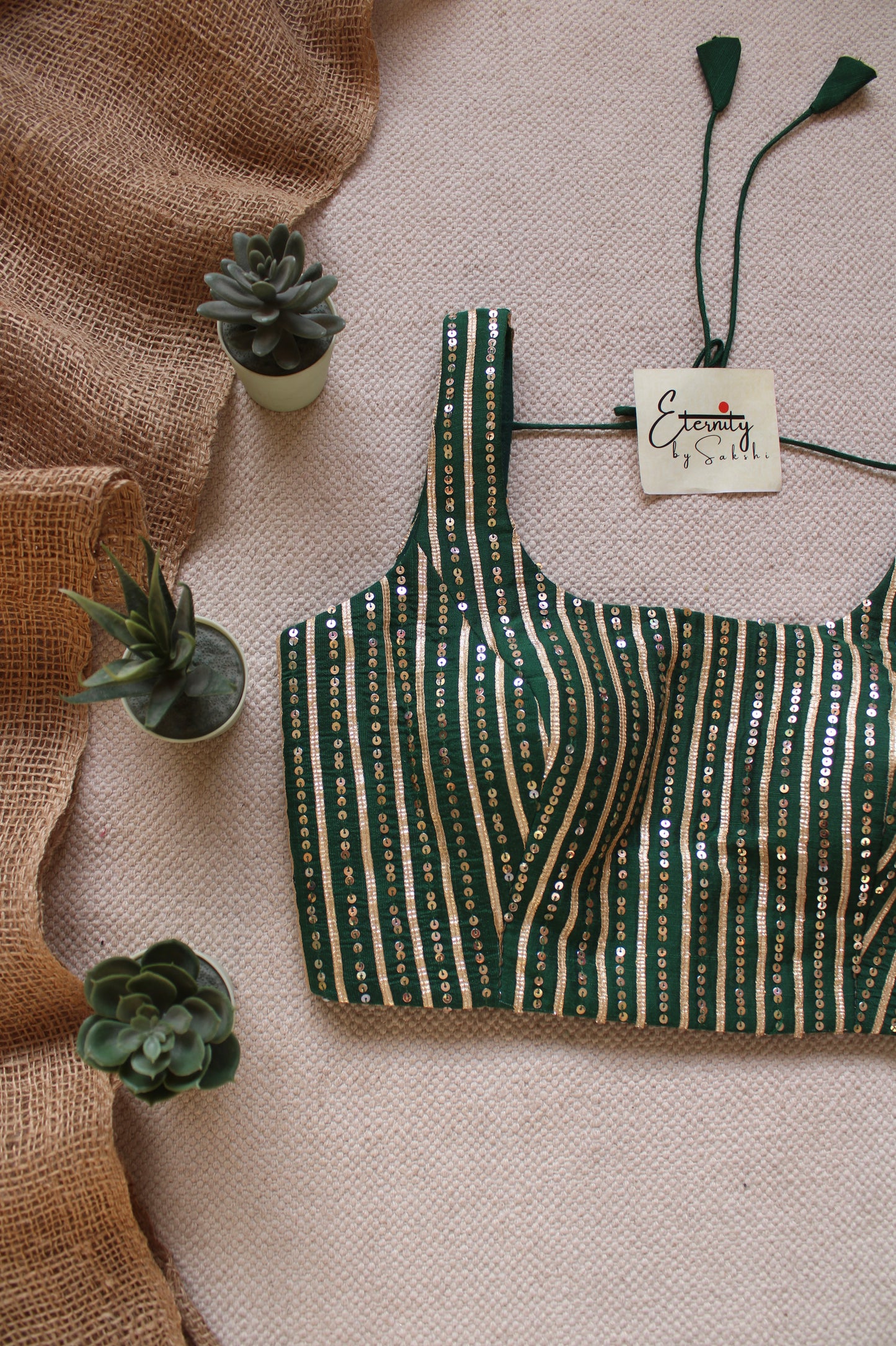 Green Sitara Noorie Blouse