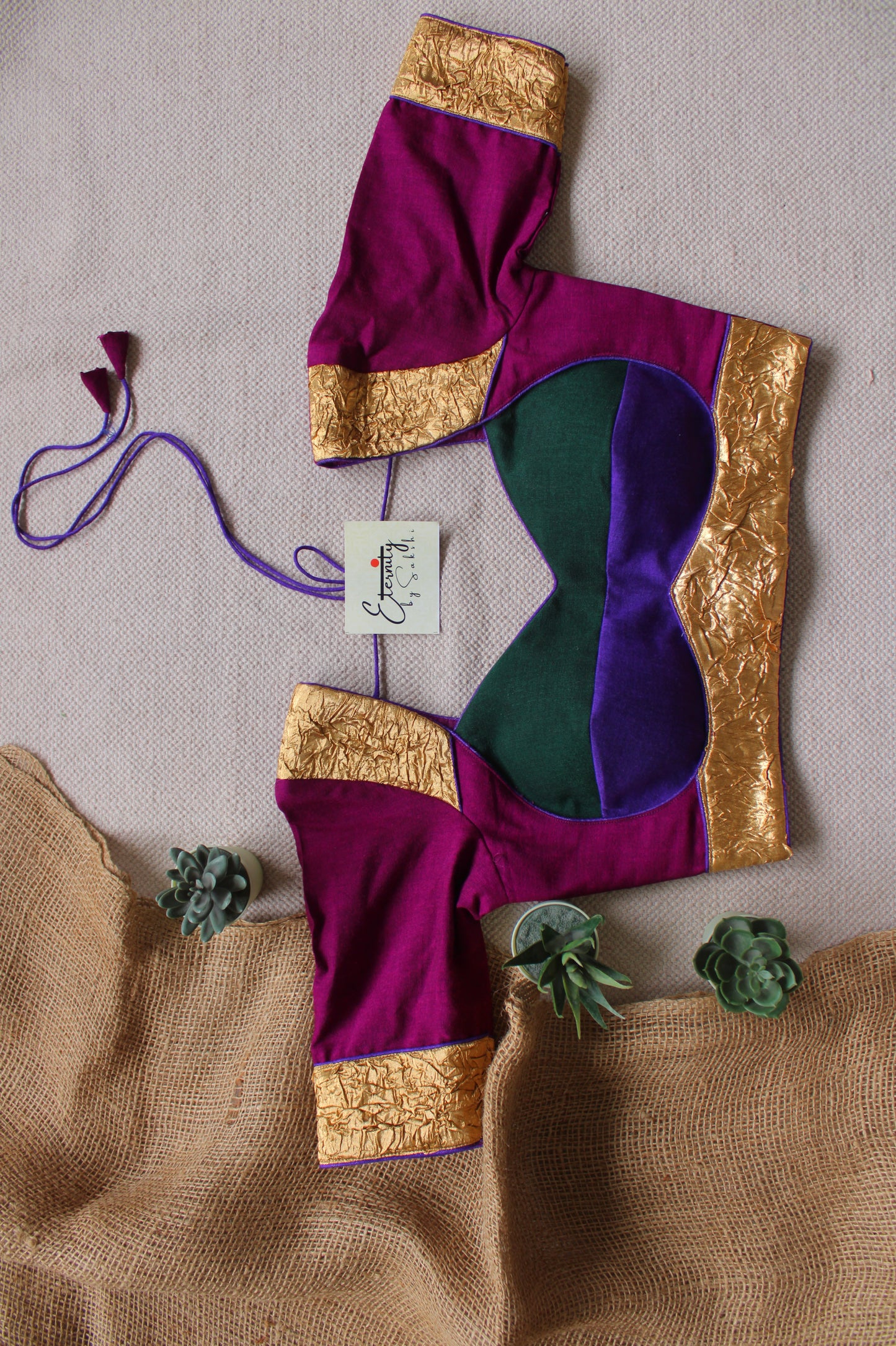 Rosy Navrangi Patch Blouse