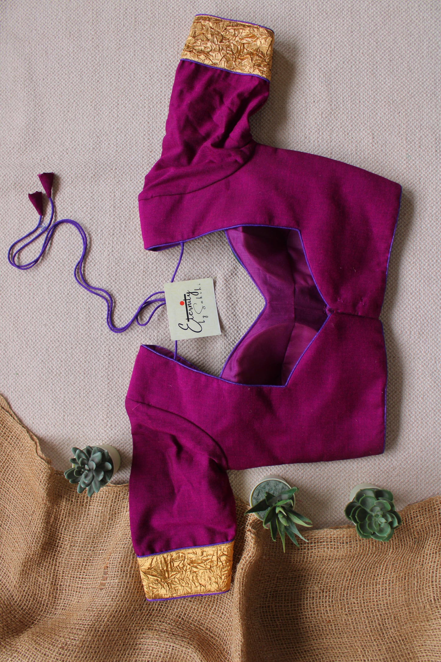 Rosy Navrangi Patch Blouse