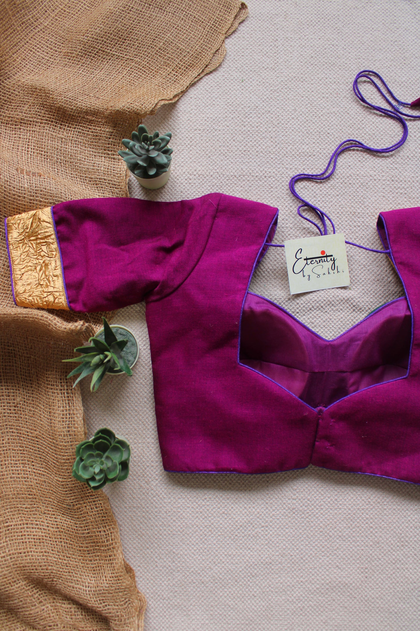 Rosy Navrangi Patch Blouse