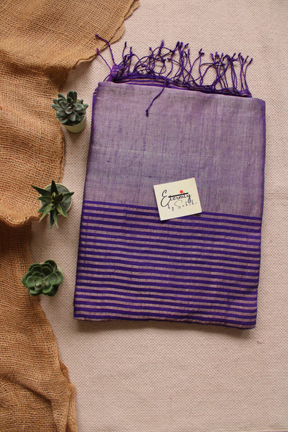 Nayana Metallic Purple Saree