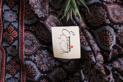 Neelkamal Ajrakh Saree