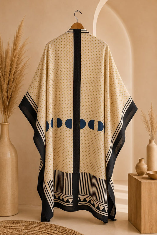 Kaftan Fabric Noor Neel - Eternity by Sakshi