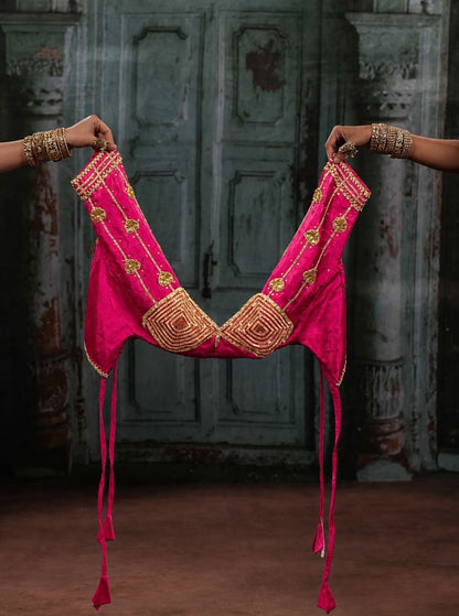 Dilrani Pink Aangi Blouse